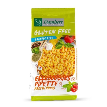 Gluten free pasta elleboogje lactos free