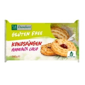 Gluten free kokosringen fruitvulling