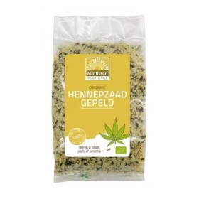 Biohennepzaad gepeld raw 250g