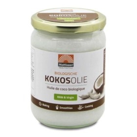 Bio kokosnootolie extra virgin raw 500ml