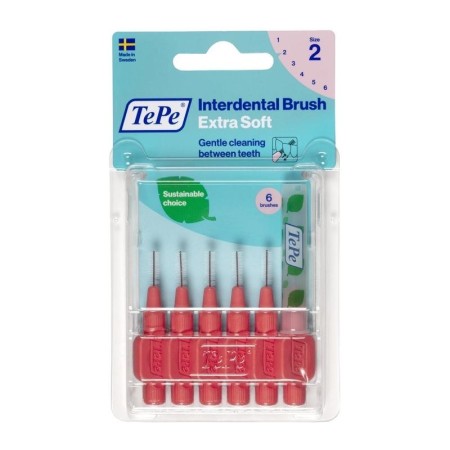 Interdentale ragers x-soft rood 0,5mm
