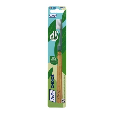 Tandborstel choice regular soft green 3x