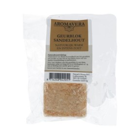 Amberblok sandelhout