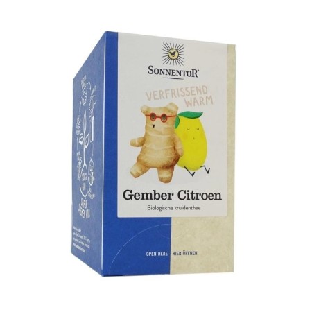 Gember citroen thee