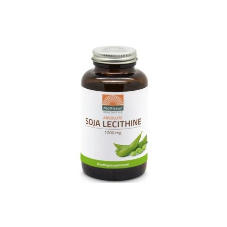 Absolute soja lecithine 1200mg 90 caps.