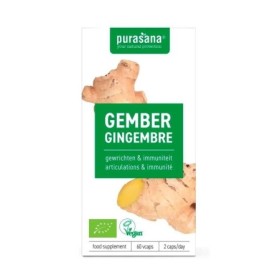 Gember 250 mg 60 vcaps bio