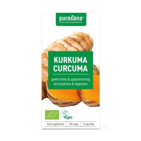 Kurkuma 325 mg 120 vcaps bio