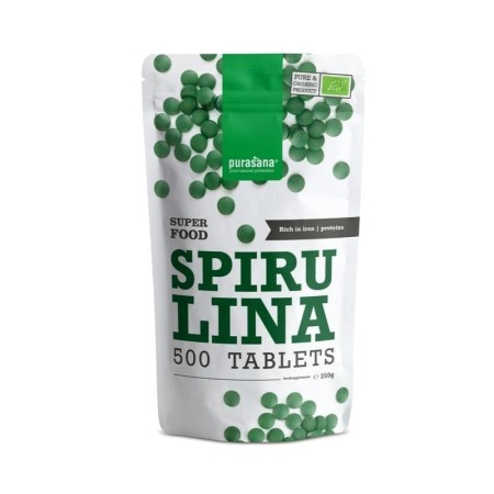 Spirulina 500 mg 500 tabl bio