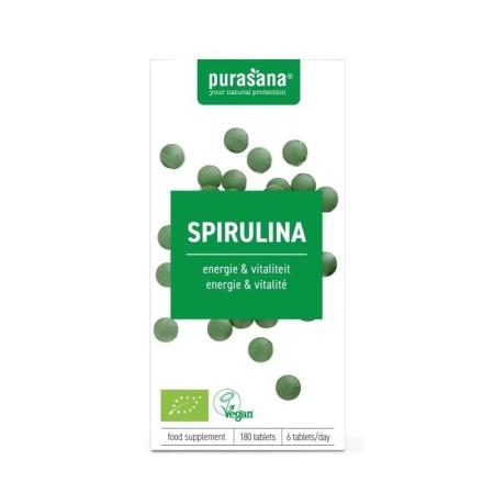 Spirulina 500 mg 180 tabl bio