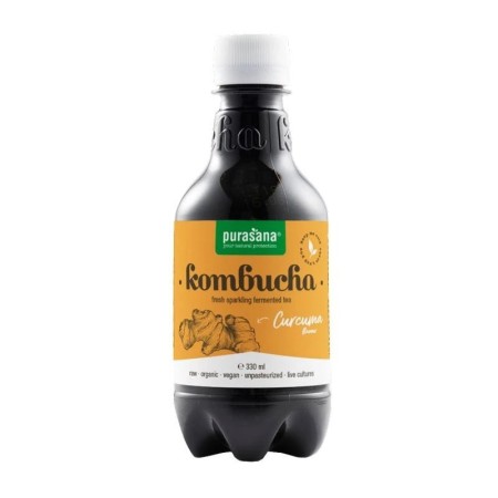Kombucha drank kurkuma 330 ml bio