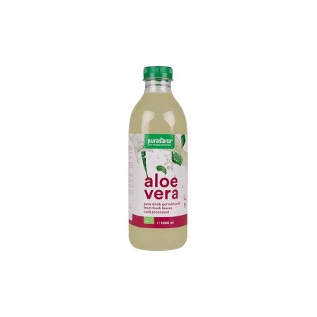 Aloc vera drinkgel 1 liter (pulp) bio