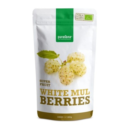 Witte moerbeien 200 g bio