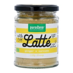 Latté gember (32%) curcuma (3%) 120g bi