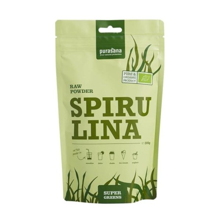 Spirulina poeder india supergreens bio
