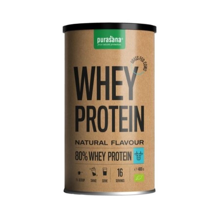 Whey proteine 80% natuur 400 g bio