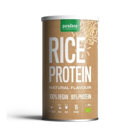 Veg proteine 80 % rijst natuur 400 g bio