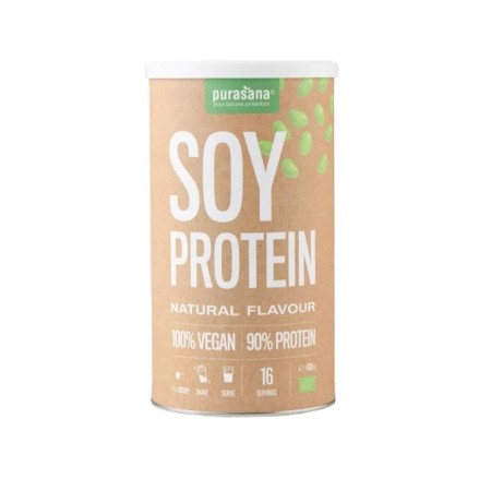 Veg proteine 90 % soja natuur 400 g bio