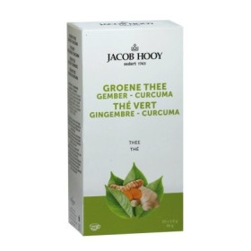 Theezakjes groene thee gember-curcuma