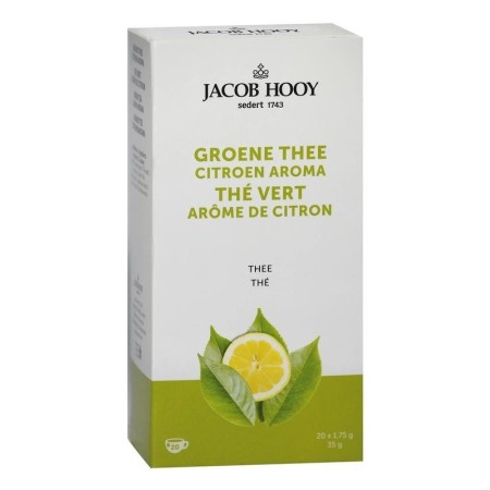 Theezakjes groene thee citroen