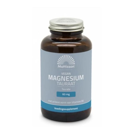 Veg magnesium tauraat 750mg - 120 vcaps.