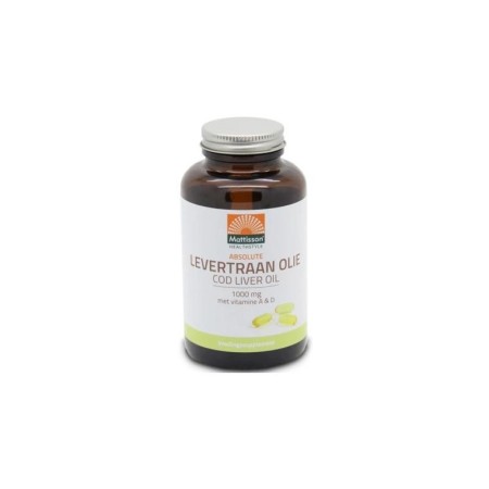 Levertraanolie 1g met vit a&d 120cap
