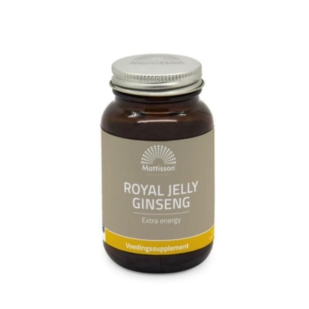 Ginseng en royal jelly 60 caps.