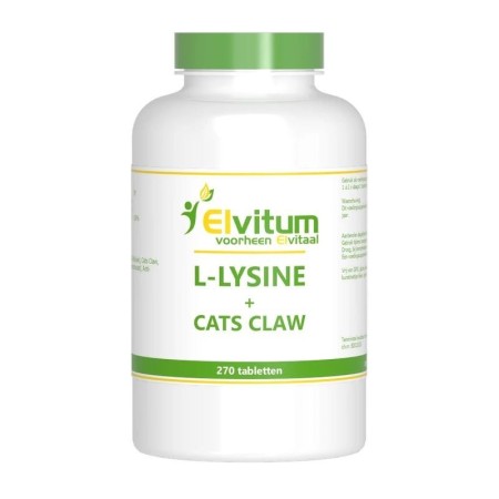 L-lysine met cats claw