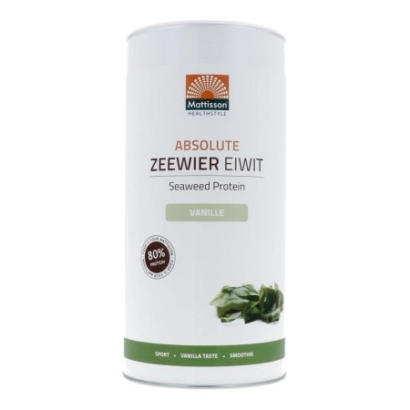 Zeewier eiwit shake poeder vanille 500g