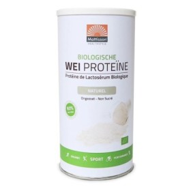 Bio wei proteïne poeder naturel450g