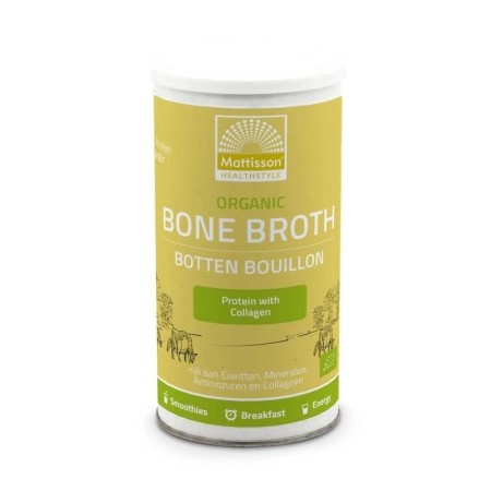 Organic bone broth botten bouillon
