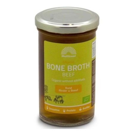 Org beef bone broth rund bio 240ml