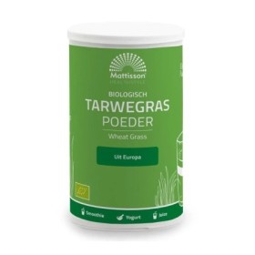 Bio tarwegras poeder raw 125g