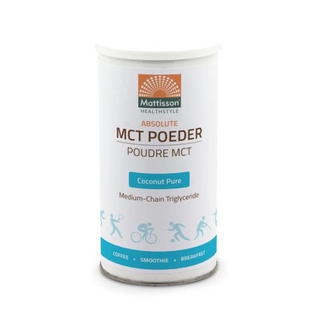 Absolute mct poeder - coconut pure 160g