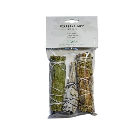 3 pak witte salie, ceder en mugwort