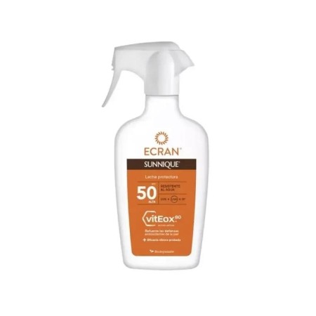 Ecran sunnique sun milk pistol spf50