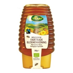 Biologische fairtrade bloemenhoning fles