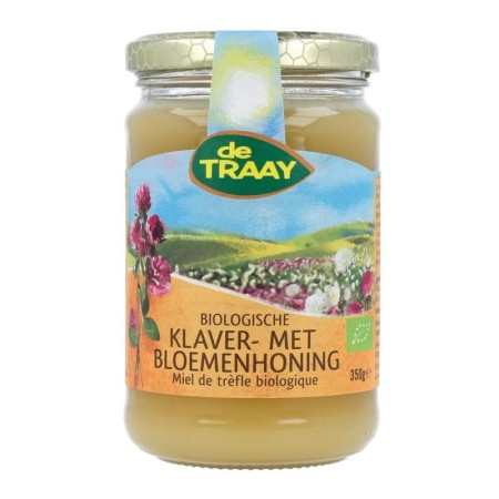 Klaver creme honing wit eko 350g