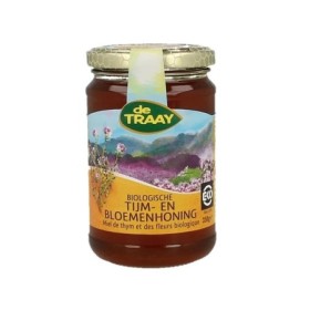 Tijm- met bloemenhoning eko 350g