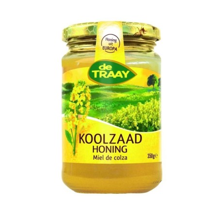 Koolzaad creme honing 350g