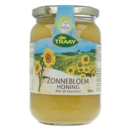 Zonnebloem honing 900g