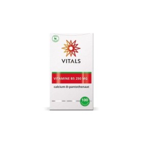 Vitamine b5 250mg calcium-d-pantothenaat
