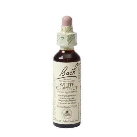 Bach white chestnut/paardekastanje no 35