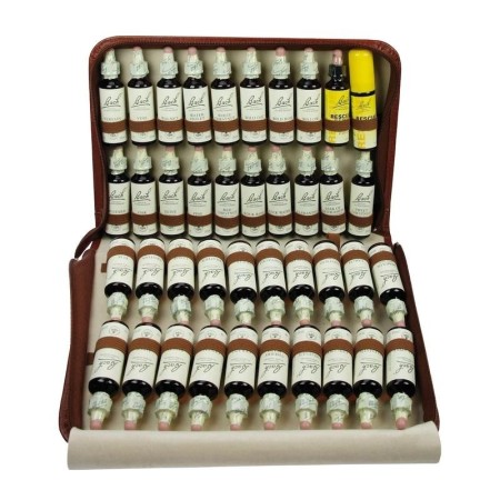 Bach set in luxe lederen map 40 a 20ml