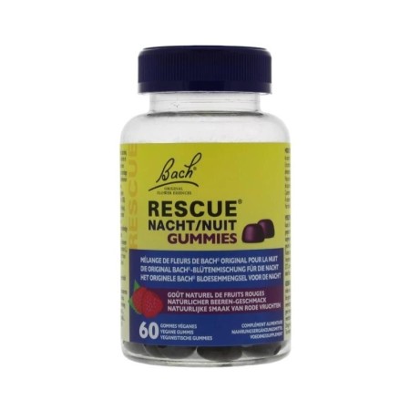 Rescue gummies nacht rode vruchten