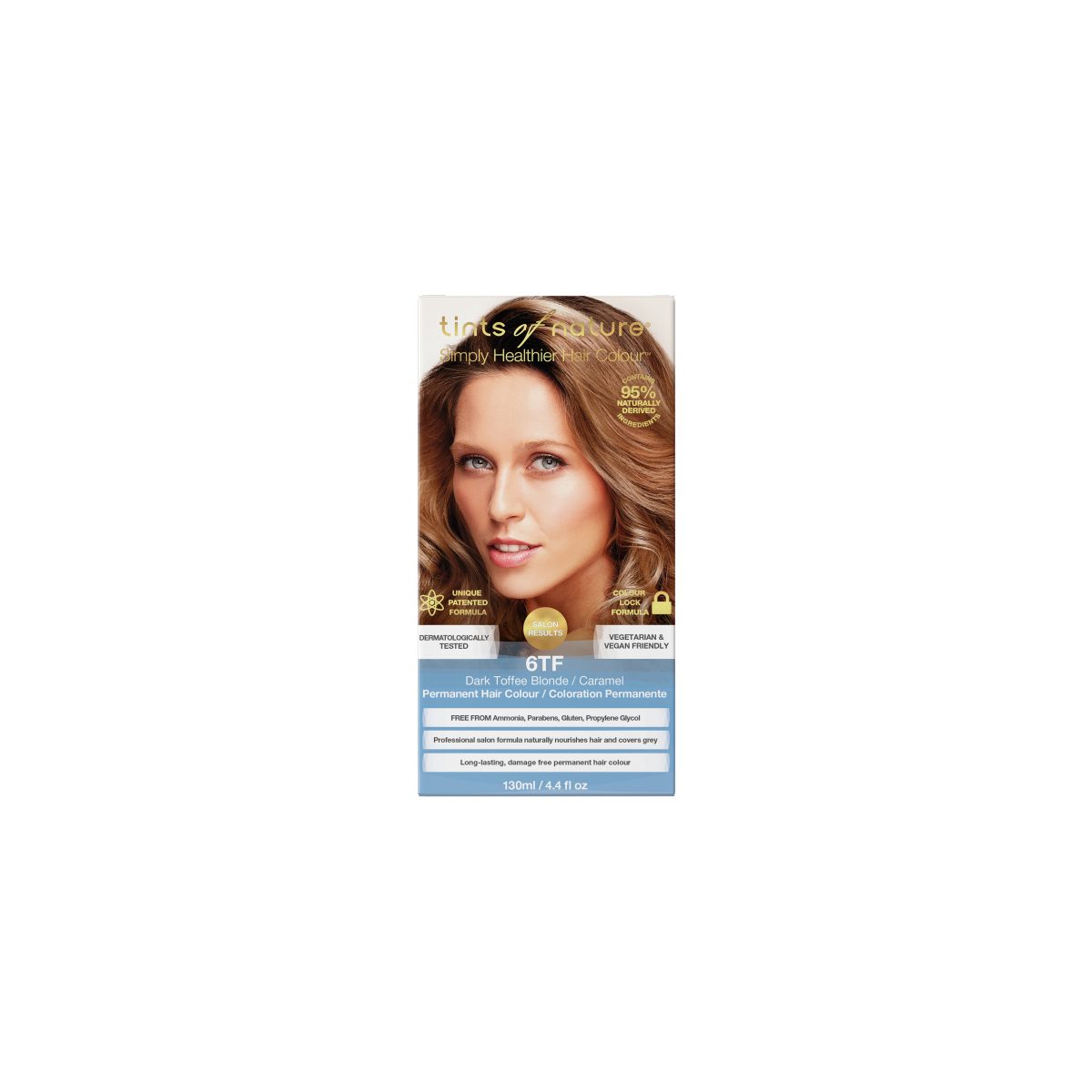 Tints of nature TINTS OF NATURE 6TF DONKER TOFFEE BLOND - 1