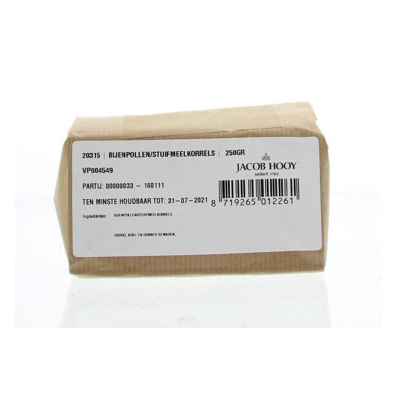Jacob hooy jacob Hooy BIJENPOLLEN/STUIFMEELKORRELS - 250gr
