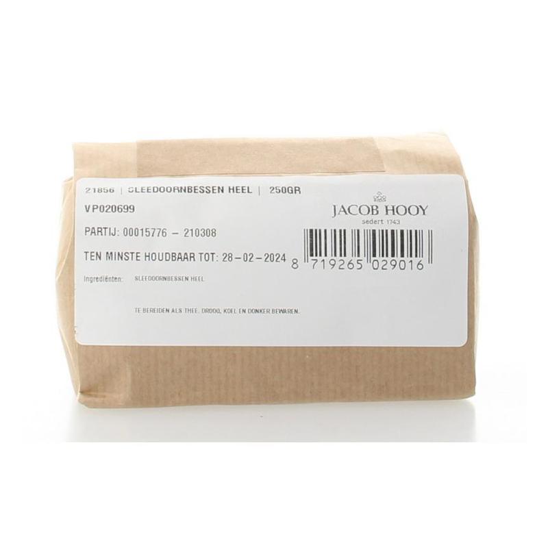 Jacob hooy jacob Hooy SLEEDOORNBESSEN HEEL - 250gr