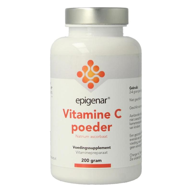 Epigenar EPIGENAR Epig Vitamine C Natrium Ascorbaat poeder - 200gr