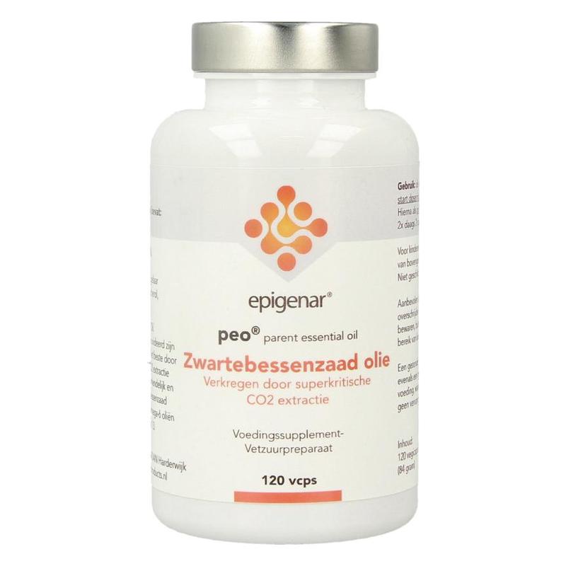 Epigenar EPIGENAR Epig Zwartebessenzaadolie (PEO) - 120vcp