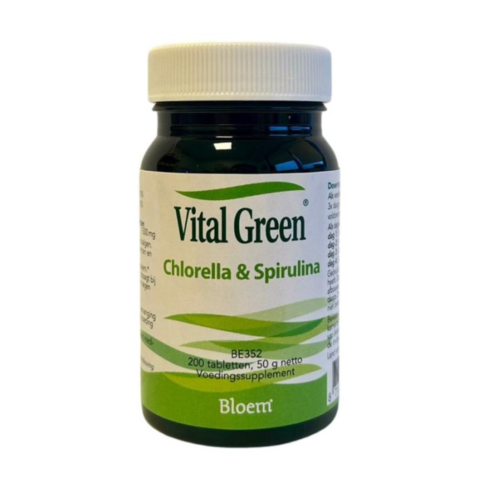 Bloem Bloem Vital Green Chlorella & Spirulina - 200tb